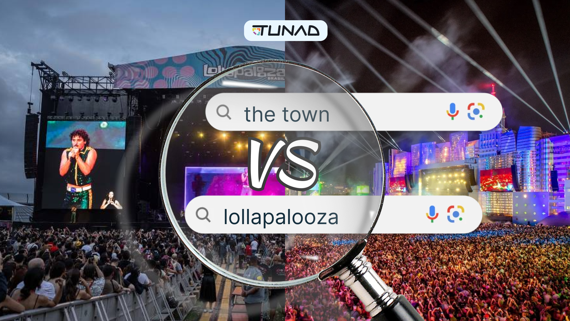 The Town x Lollapalooza 2025: qual foi mais procurado?